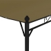 Toldo parasol gris taupe 3x2,4 cm 180 g/m²