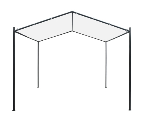 Cenador blanco 3x3x2,6 m 180 g/m²