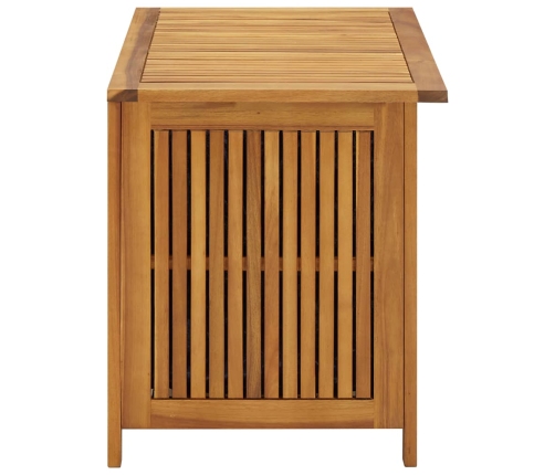 Caja de almacenaje de jardín madera maciza acacia 90x50x58 cm