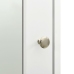 Armario de baño con espejo blanco 66x17x63 cm MDF