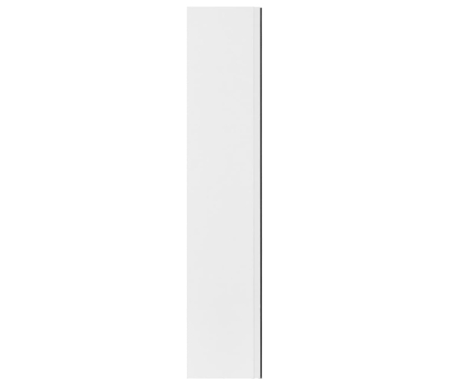 323607  Bathroom Mirror Cabinet White 60x15x75 cm MDF