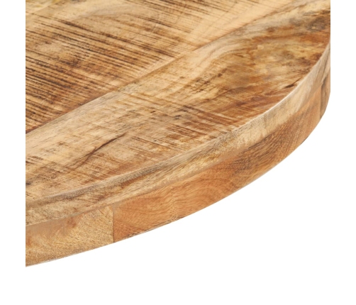 Mesa de bistró redonda madera de mango rugosa Ø50x75 cm