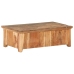 vidaXL Mesa de centro de madera maciza reciclada 90x50x31 cm