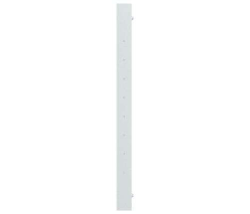 Estructura de banco de trabajo 2 uds metal 55x(69-95,5)cm gris