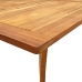 Mesa de jardín de madera maciza de acacia 150x90x75 cm