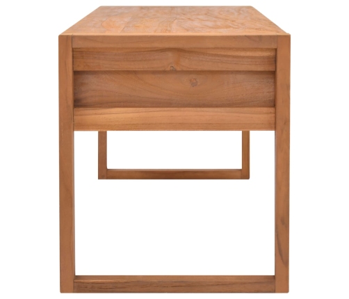 Mueble de TV de madera de teca 140x40x45 cm