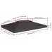 Toldo de cenador 2 niveles 310 g/m² 4x3 m negro