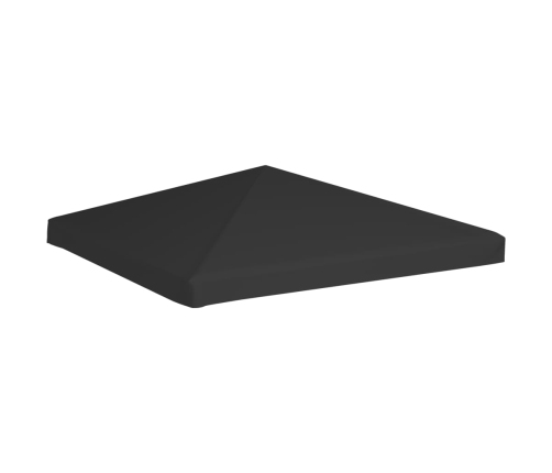 Toldo de cenador 270 g/m² 3x3 m negro