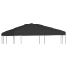 Toldo de cenador 270 g/m² 3x3 m negro