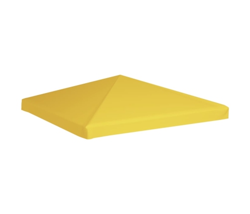 Toldo de cenador 270 g/m² 3x3 m amarillo