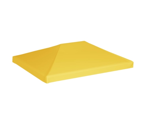 Toldo de cenador 270 g/m² 4x3 m amarillo