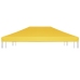 Toldo de cenador 270 g/m² 4x3 m amarillo