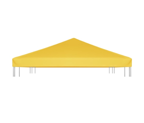 Toldo de cenador 270 g/m² 4x3 m amarillo