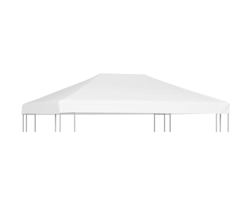 Toldo de cenador 270 g/m² 4x3 m blanco