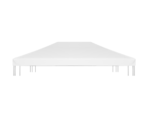 Toldo de cenador 270 g/m² 4x3 m blanco