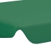 Dosel de repuesto columpio de jardín verde 188/168x145/110 cm