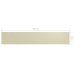 Toldo para balcón tela oxford color crema 90x500 cm