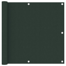 Toldo para balcón tela oxford verde oscuro 90x300 cm