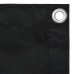 Toldo para balcón tela oxford negro 90x400 cm
