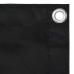 Toldo para balcón tela oxford negro 90x500 cm