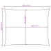 Toldo de vela rectangular tela Oxford gris antracita 3x4 m