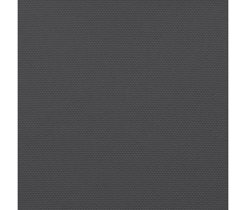 Toldo de vela rectangular tela Oxford gris antracita 5x8 m