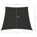 Toldo de vela tela oxford trapecio gris antracita 2/4x3 m