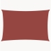 Toldo de vela rectangular tela Oxford terracota 2x5 m