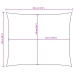 Toldo de vela rectangular tela Oxford terracota 2,5x3,5 m