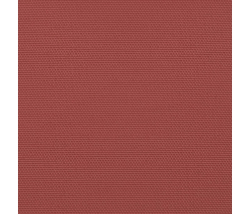 Toldo de vela rectangular tela Oxford terracota 2,5x5 m