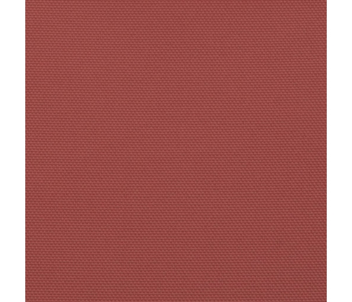 Toldo de vela rectangular tela Oxford terracota 4x5 m