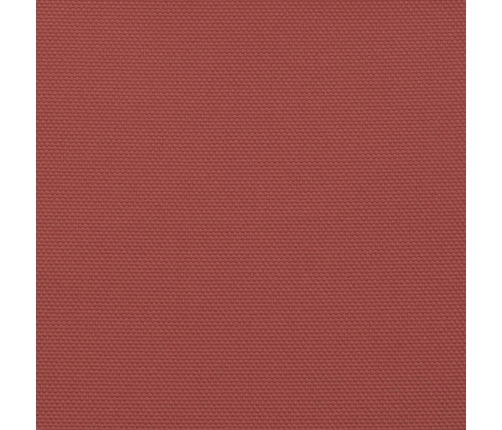 Toldo de vela rectangular tela Oxford terracota 6x7 m