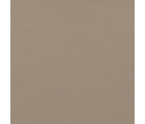 Toldo de vela cuadrado tela Oxford gris taupe 2x2 m