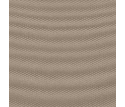 Toldo de vela rectangular tela Oxford gris taupe 2x4,5 m