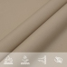 Toldo de vela rectangular tela Oxford gris taupe 2x5 m