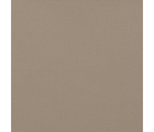 Toldo de vela rectangular tela Oxford gris taupe 2,5x4,5 m