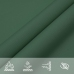 Toldo de vela rectangular tela Oxford verde oscuro 2x4 m