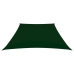 Toldo de vela tela oxford trapecio verde oscuro 2/4x3 m