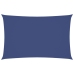 Toldo de vela rectangular tela Oxford azul 2x5 m
