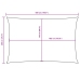 Toldo de vela rectangular tela Oxford azul 2x5 m