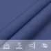 Toldo de vela rectangular tela Oxford azul 2,5x3 m