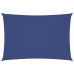 Toldo de vela rectangular tela Oxford azul 2,5x4,5 m