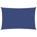 Toldo de vela rectangular tela Oxford azul 2,5x5 m