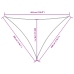 Toldo de vela triangular tela Oxford azul 3x3x4,24 m