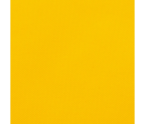 Toldo de vela rectangular tela Oxford amarillo 2x4,5 m