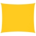 Toldo de vela rectangular tela Oxford amarillo 2,5x3 m