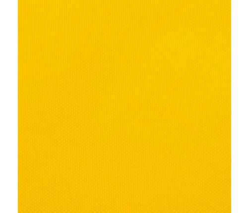 Toldo de vela rectangular tela Oxford amarillo 2,5x4 m