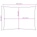 Toldo de vela rectangular tela Oxford amarillo 2,5x4 m