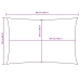 Toldo de vela rectangular tela Oxford rojo 2,5x5 m