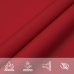 Toldo de vela rectangular tela Oxford rojo 5x6 m